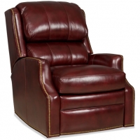 B Y Swivel Glider Reclining Leather Chair